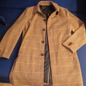 Express Long Dresscoat Houndstooth